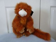 Golden Monkey - Plush Toy - Dowman Soft Touch