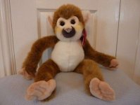 Keel Toys Monkey - Squirrel Monkey - 30cm