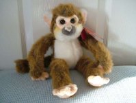 Keel Toys Monkey - Squirrel Monkey - 20cm