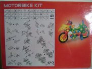 3 x Plastic Construction / Gadget Kits - Plane - Motorbike