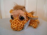 Russ Berrie Lil Peepers - Leda Giraffe - Medium - 25.4cm