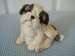 Shih Tzu Puppy - Ornament / Figurine- Living Stone
