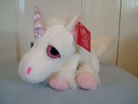 Unicorn Plush Toy - Lil Peepers - Russ Berrie - Sparkle 23cm