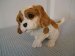 King Charles Spaniel Puppy - Ornament / Figurine - Stone
