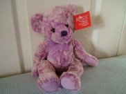 Two Toned - Teddy Bear - Russ Berrie - Mauve - 13inch