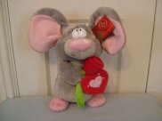 Pickles Soft Toy Mouse - Keel Toys - 29cm - Design 3 of 3