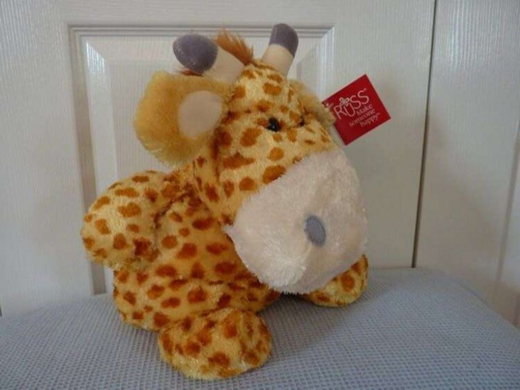 Luvvies Giraffe - Russ Berrie - Yomiko - Large - 35cm - Click Image to Close