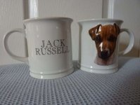 Jack Russell Terrier Mug - Dog Face - Ceramic Dog Mug