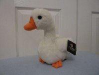 White Goose - Ark Toys - Soft Toy - 22cm