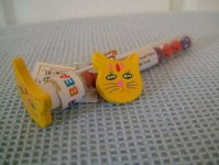 Groovy Bead Tubes x 2 - Both in the same cat design