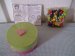 Childrens Card Pot of Threading Beads - Heart Design