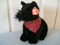 Ty Scottie Dog Plush Toy - Soft Toy - Dougal - Ty Toys