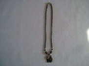 Black Hematite Necklace - Elephant