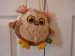 Animal Face Purse : Owl Soft Toy Purse - Wild Republic -16cm