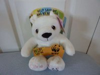 Polar Bear Soft Toy - WWF - Keel Toys - Endangered Animals